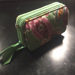 vera bradley wristlet/wallet/clutch